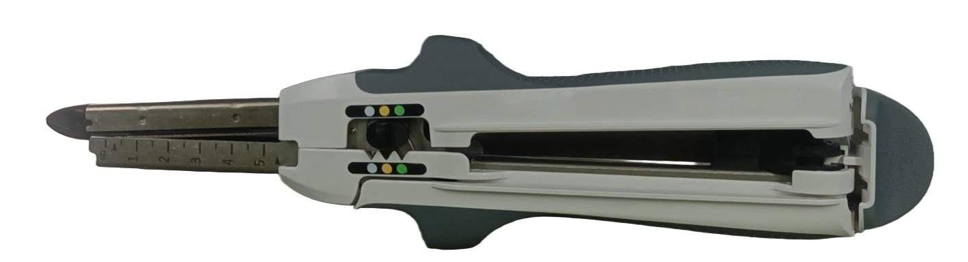 Ensurgi Linear Cutter Stapler in Surgical Action Configuration