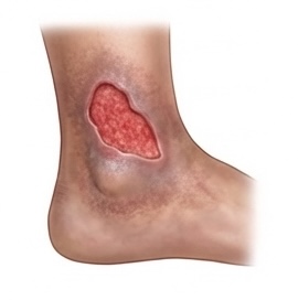 Venous Ulcer wound care icon