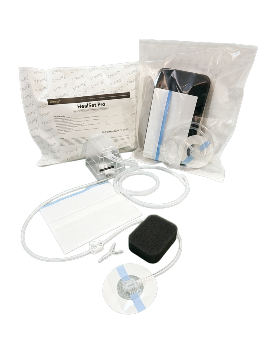 Ensurgi HealSet Pro — Sterile NPWT Dressing Kit for use with HealVac Pro